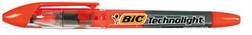 BIC Surligneur Technolight, orange, technologie Liquid Ink