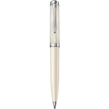 Pelikan Stylo à bille rotatif "Souverain 605", blanc/