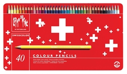 CARAN D'ACHE Crayons de couleur Swisscolor Aquarelle