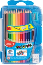 Maped crayon couleur COLOR'PEPS, triangulaire, Smart Box de