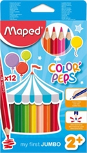 Maped mes premiers crayons de couleur triangulaire, étui de