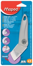 Maped Cutter universel 2 in 1, lame: 18 mm, argent