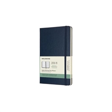 MOLESKINE Calendrier 18M A5 855792 2017/2018,liniert blau