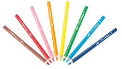 BIC KIDS Crayon de couleur triangulaire Supersoft, étui en