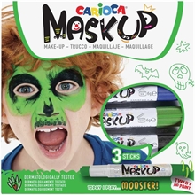 Carioca Mask-Up - Monsters- Set de 3 feutres de maquillage