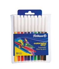 Pelikan Feutres Colorella Star, rond, étui de 10