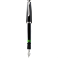 Pelikan Stylo Plume "Souverain 805", noir/argent, B