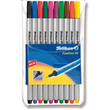 Pelikan fineliner 96, étui de 10, largeur de tracé: 0,4 mm