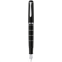 Pelikan Stylo plume "anneaux M 215", couleur: noir