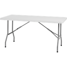 Table pliante LIGHT 183x77cm gris