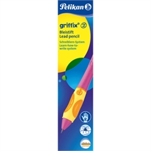 Pelikan griffix Crayon d'apprentissage de l'écriture, rose,