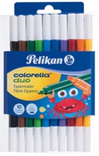 Pelikan Feutres Colorella Duo, rond, étui de 10