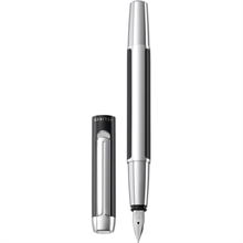 Pelikan Stylo plume"Pura 40",noir/argent, largeur de plume:M