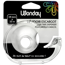 Wonday dévidoir manuel, transparent, en plastique, vide