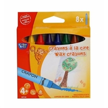 Crayons à la cire