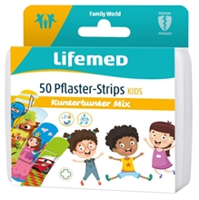 Lifemed Pansement pour enfants "Mix", boîte de 50